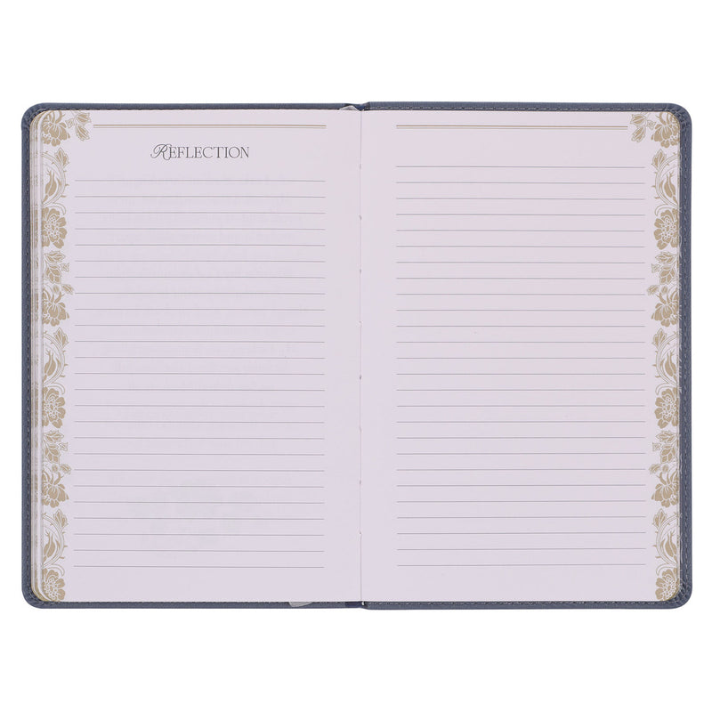 Letters to Grief Gray Faux Leather Gift Book