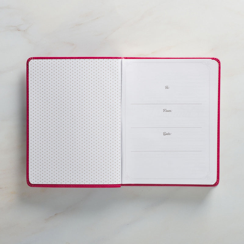 199 Prayer for My Husband Raspberry-Red Faux Leather Prayer and Journaling Guide