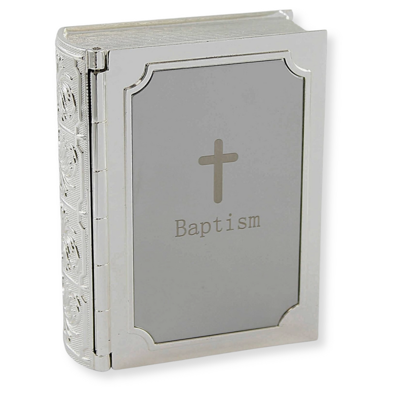 Baptism Bible Keepsake 3.5"H