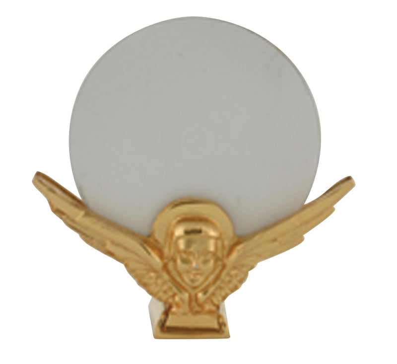 24K Gold Plated Monstrance with Clip-Style Luna | 1-1/2" Host | K-122-M | Koley's Inc.