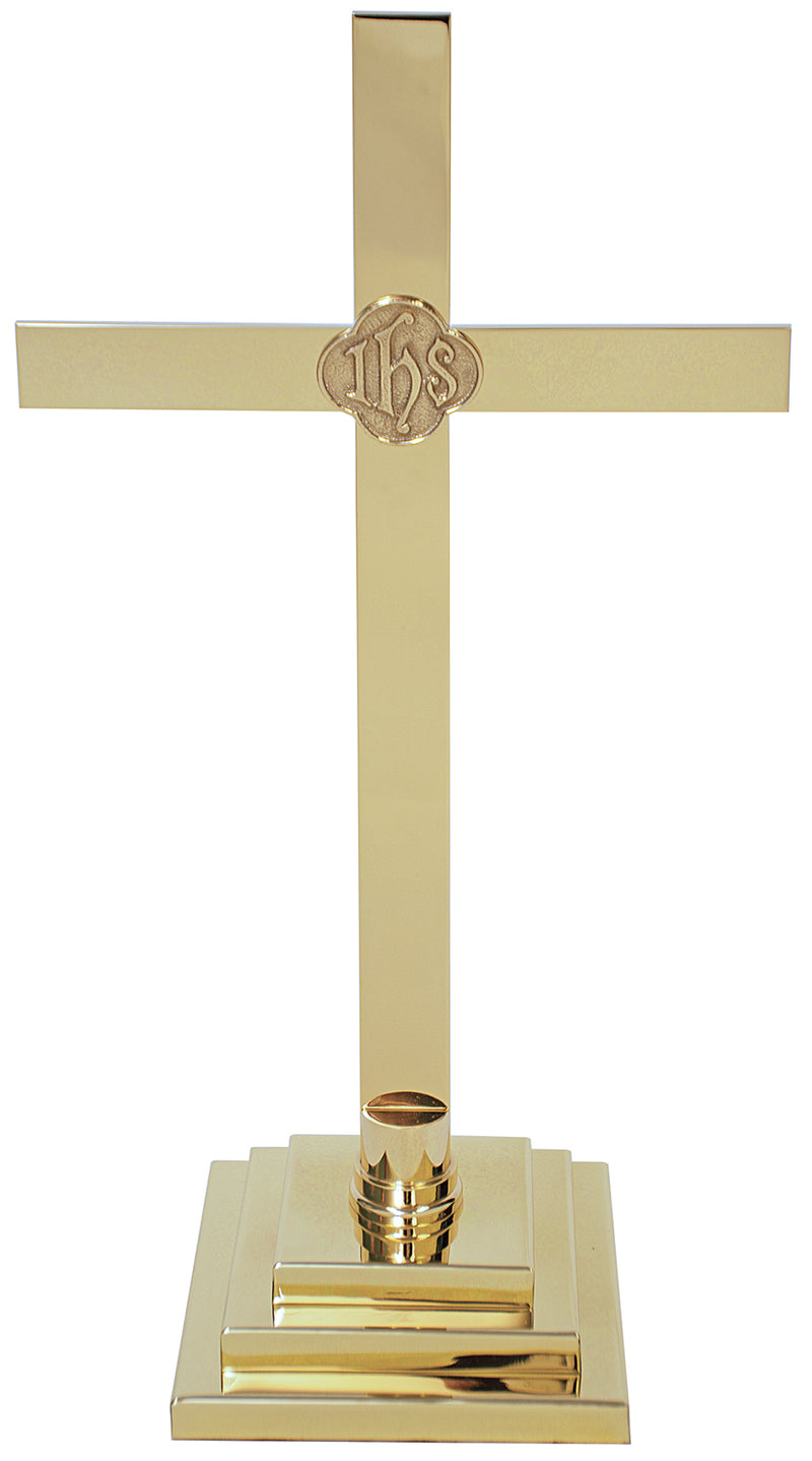 Polished Brass Altar Cross | Koley's Inc.