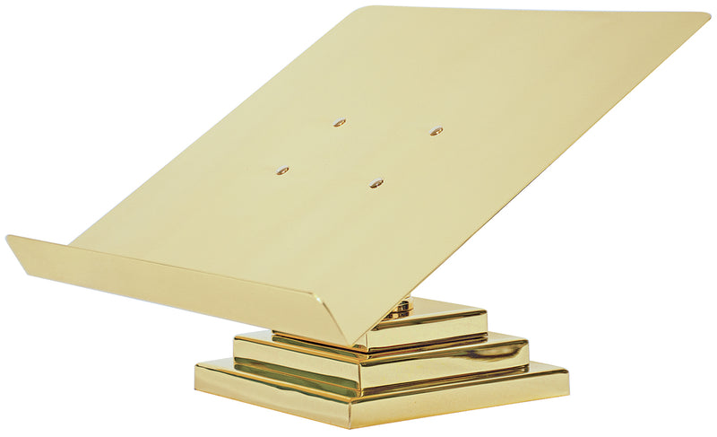 Polished Brass Book Stand | Koley's Inc.