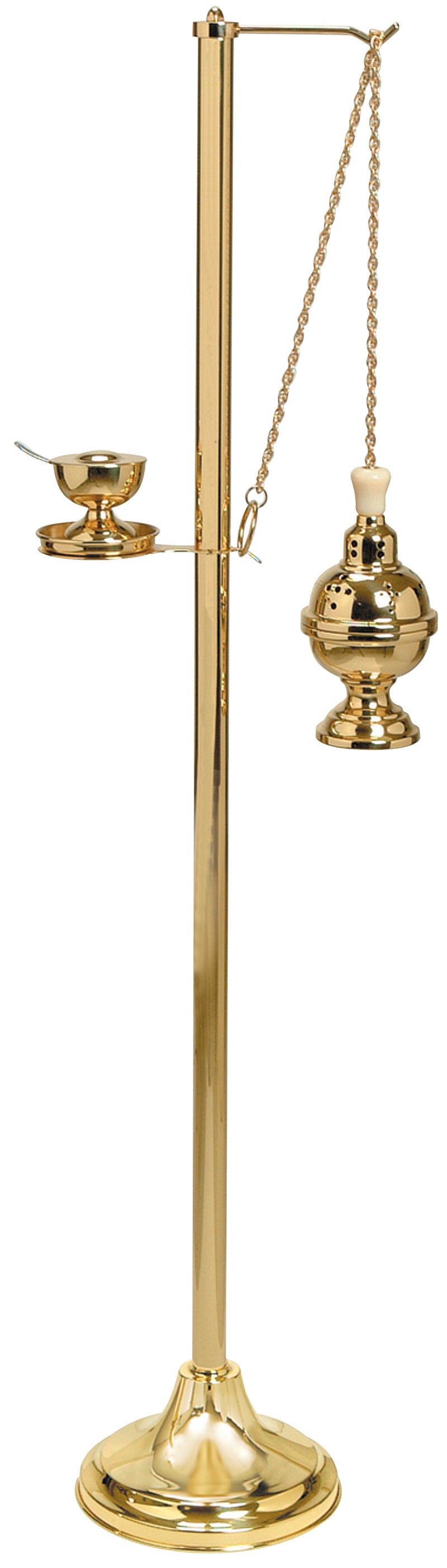 Polished Brass Censer Stand | Koley's Inc.