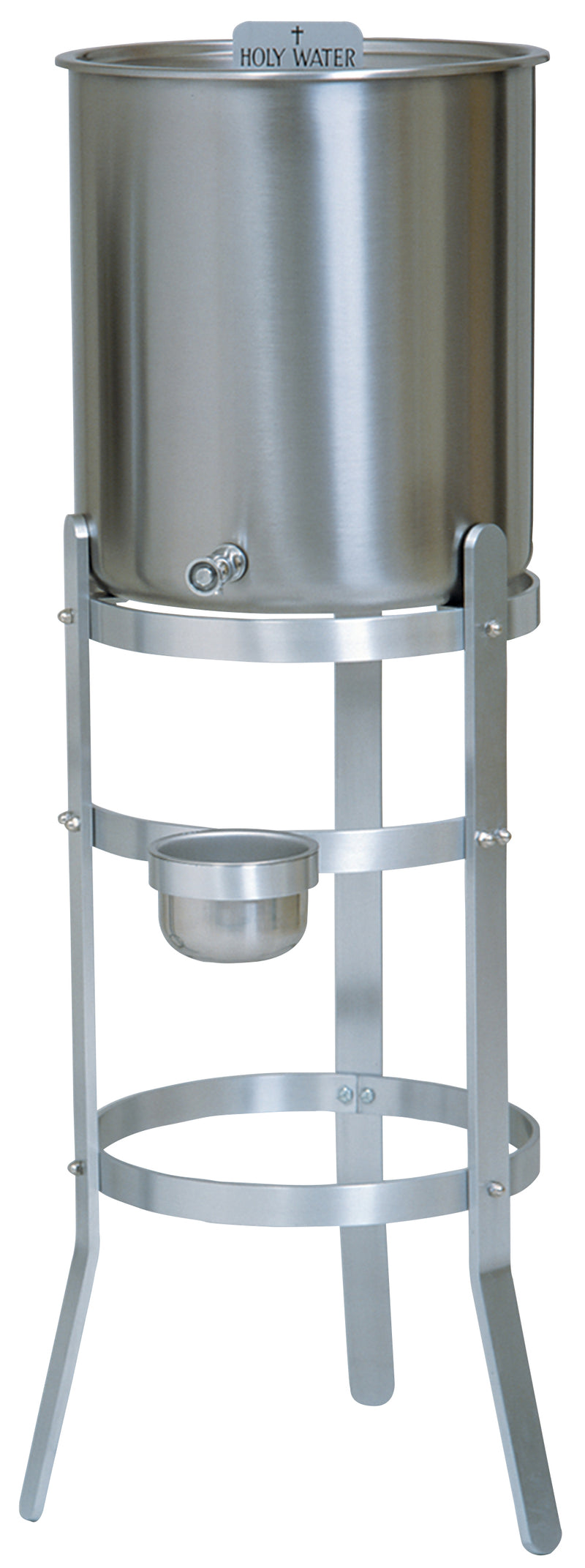 Holy Water Tank with Aluminum Stand, 5 Gal. | Koley's Inc.