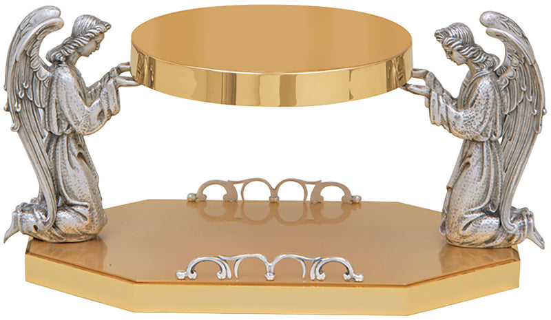 Thabor Altar Exposition Stand | 24K Gold with Adoring Angels | Koley's Inc.