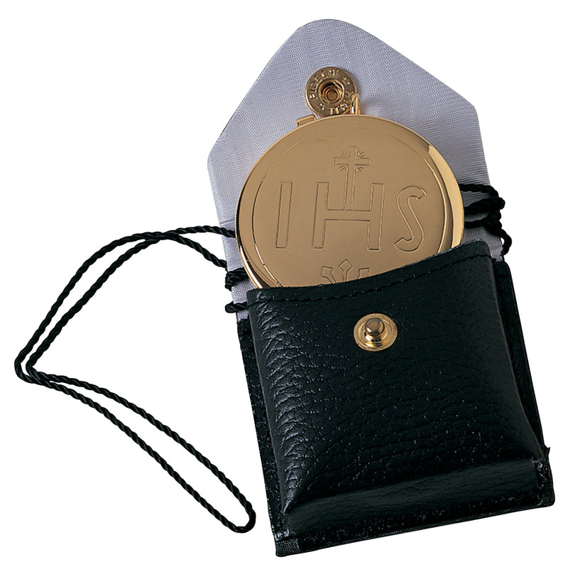 Pyx and Burse Set, 24K Gold Plate with IHS Design, 7-Host | Koley's Inc.