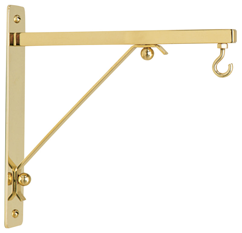 Satin Bronze Wall Bracket for Hanging Sanctuary Lamp | K-210-BRONZE | Koley's Inc.