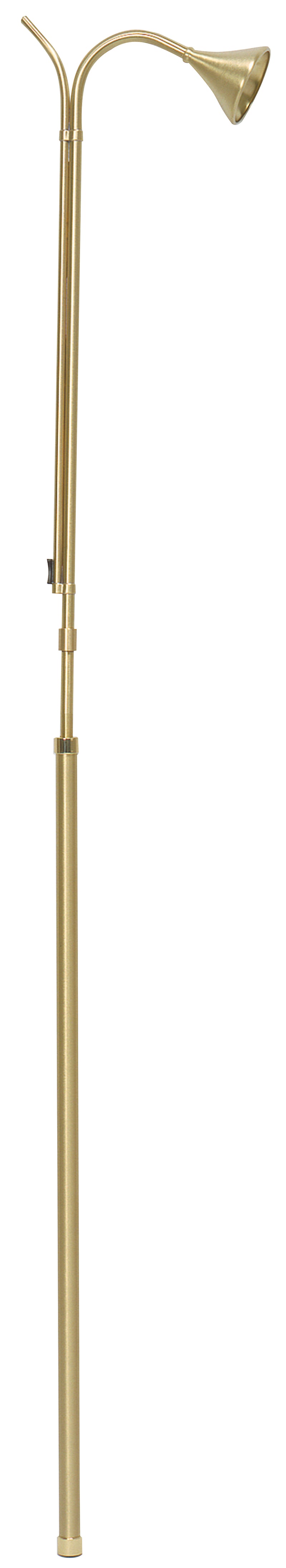 Telescoping Candle Lighter, Needle Eye Taper Holder, Satin Brass | Koley's Inc.