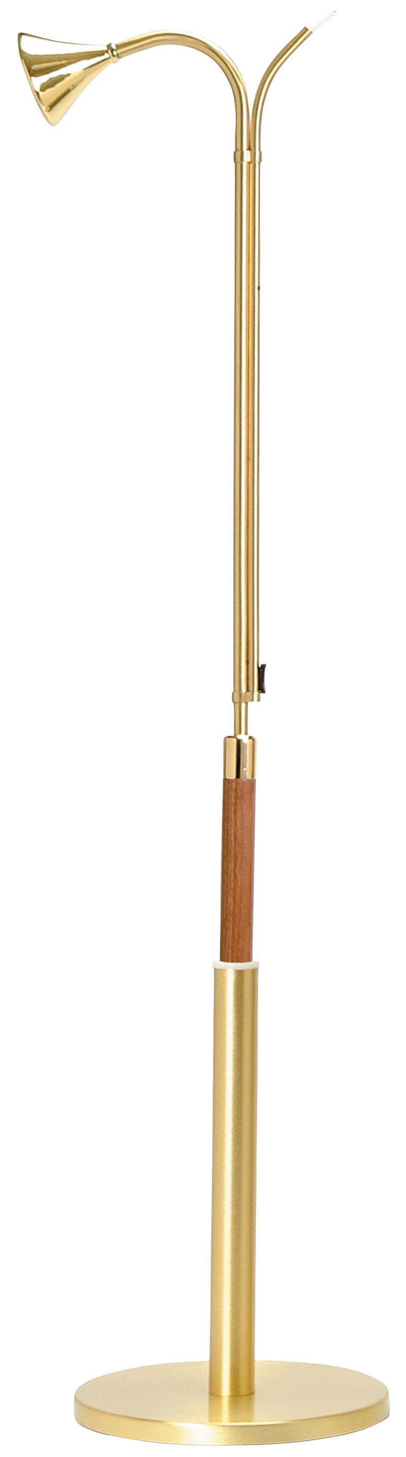 Solid Brass Candle Lighter Stand, Satin Finish | Koley's Inc.