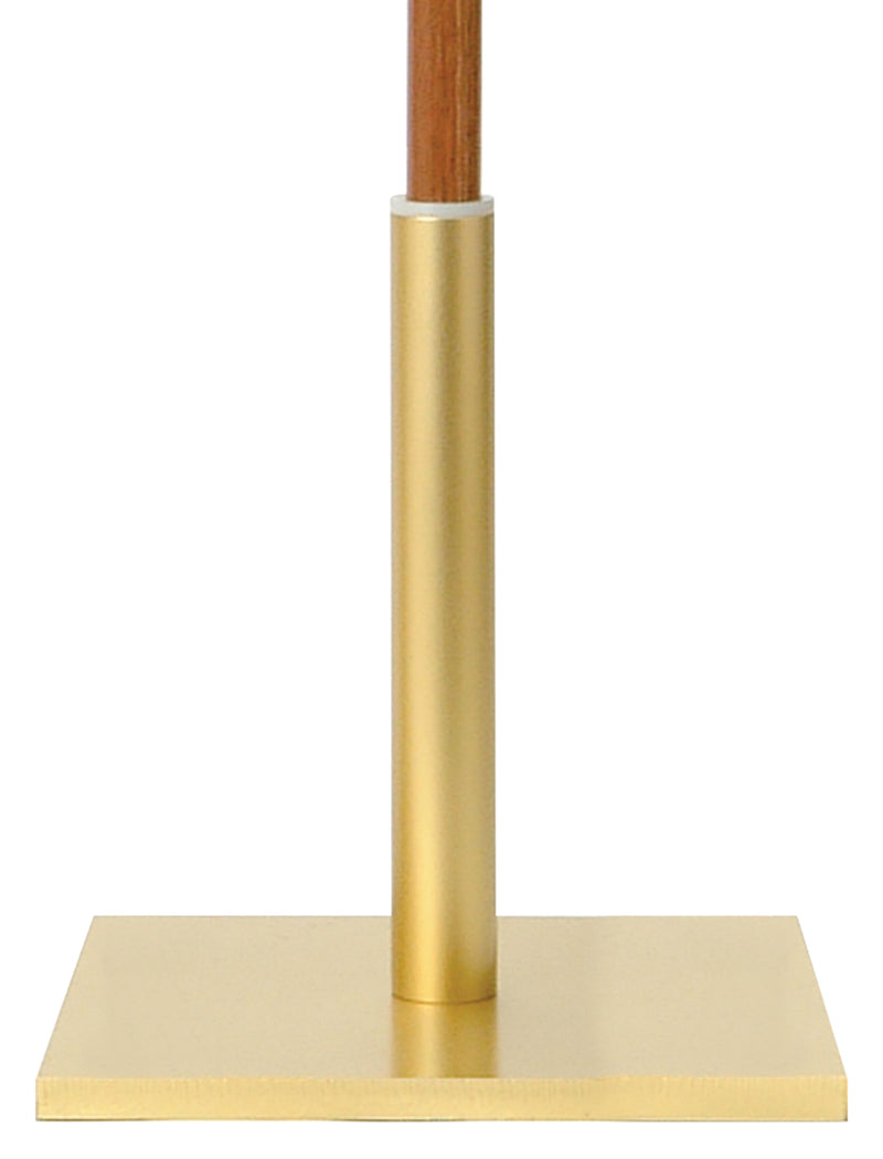 Single Candle Lighter Stand, Steel, Satin Brasstone | Koley's Inc.
