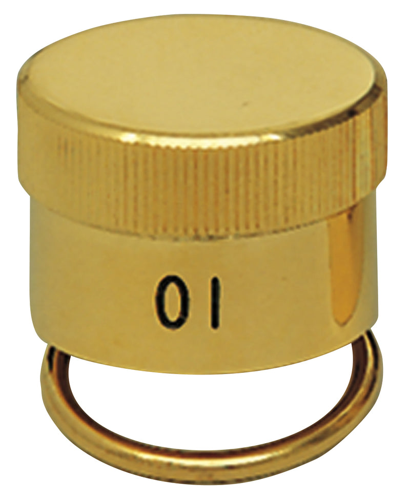 Gold Plated Stainless Steel Oil Stock with Ring | Koley's Inc.