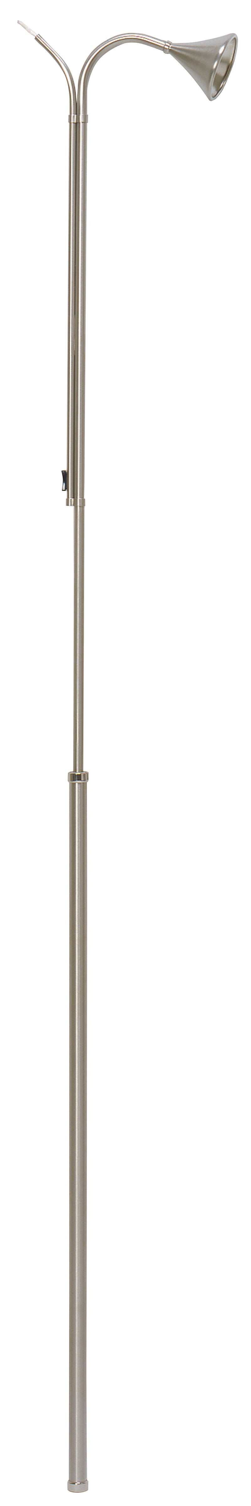 Rigid Candle Lighter, 60" Overall, Needle Eye Taper Holder, Satin Brass | Koley's Inc.