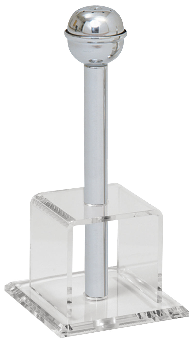 Holy Water Sprinkler Stand, Clear Acrylic, 4-1/2" Square Base | Koley's Inc.