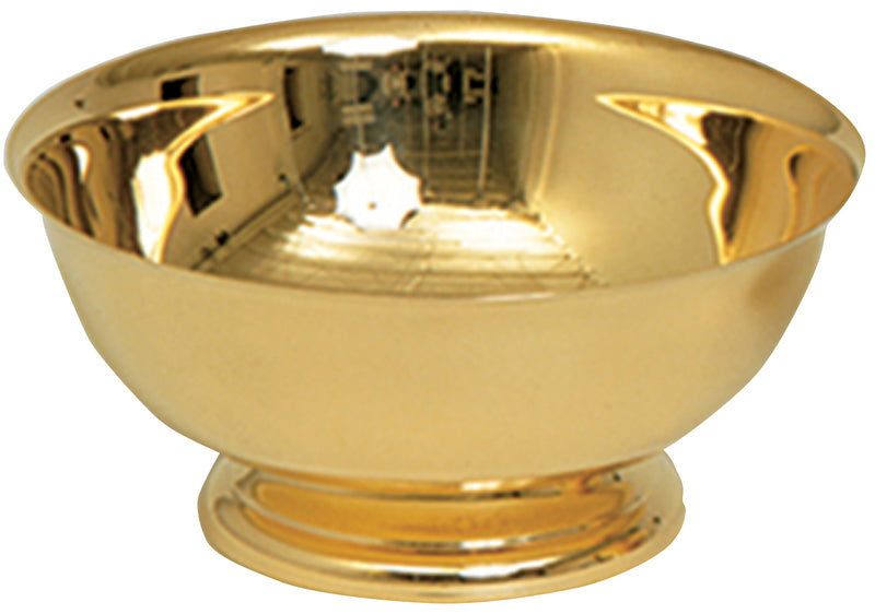 Baptismal or Lavabo Bowl, 10" Diameter, Silver Plated | Koley's Inc.