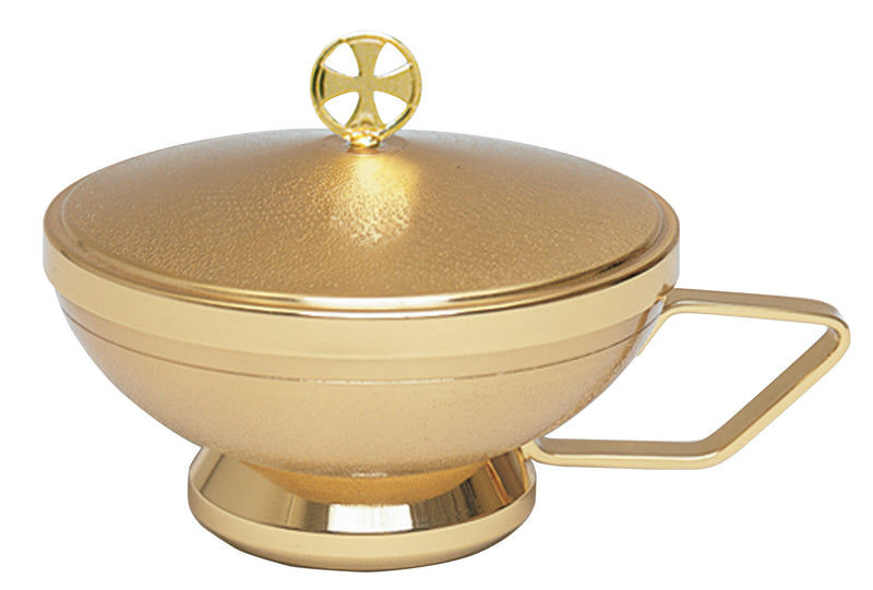 Ciborium with Handle | 24K Gold Plated | 250 Host | Koley's Inc.