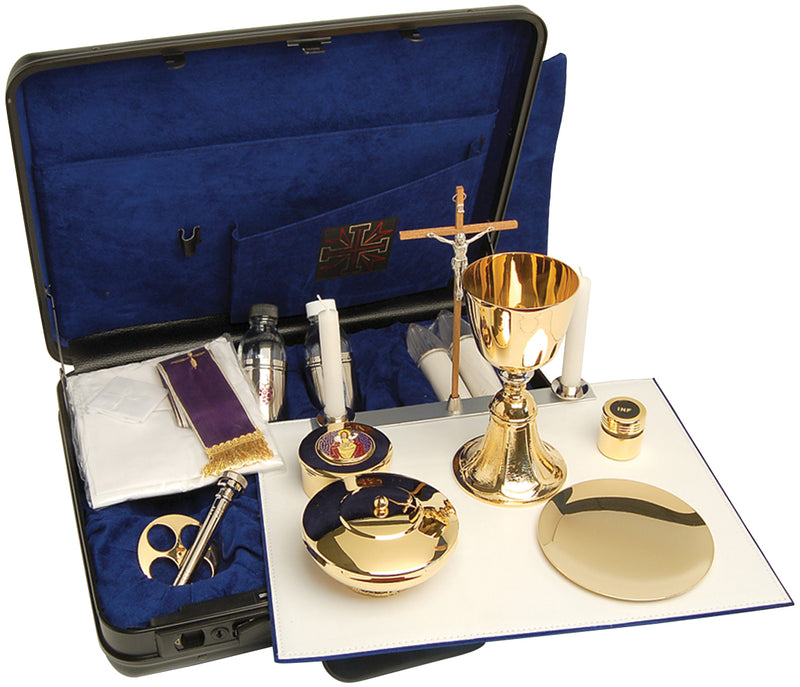 Large Catholic Sick Call and Anointing of the Sick Kit with Case | Koley's Inc.