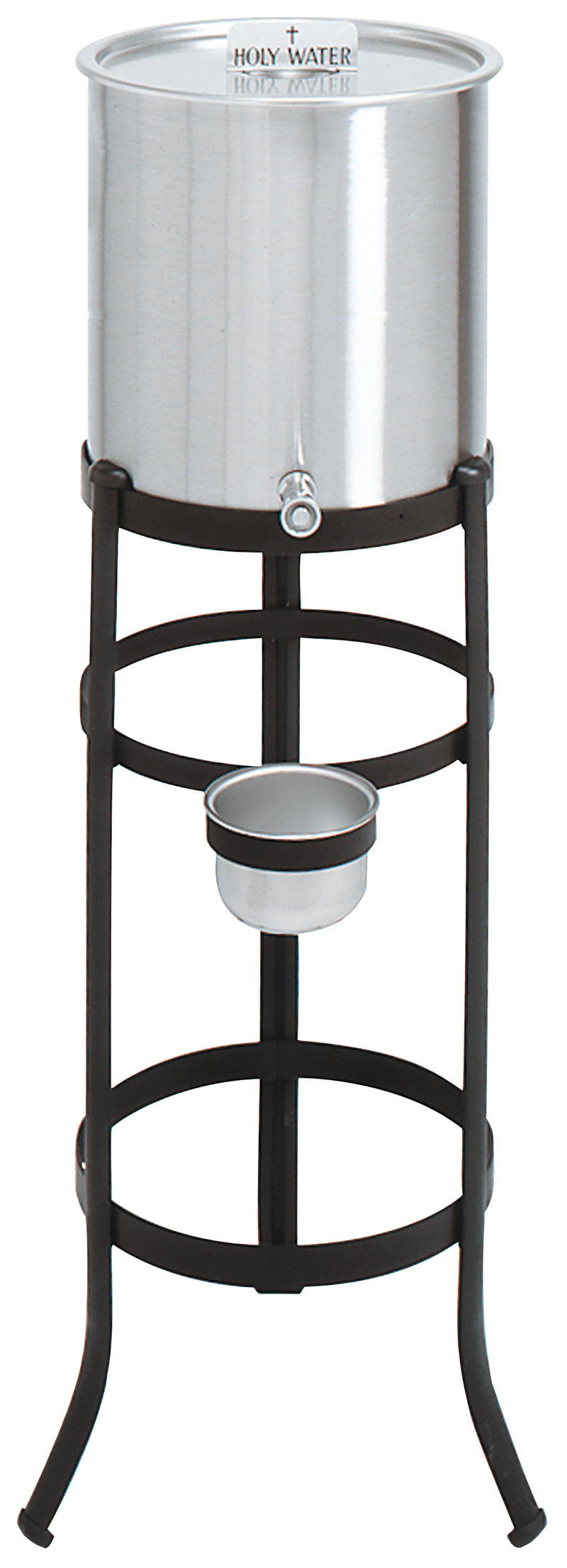 Holy Water Tank with Antique Black Stand, 5 Gal., 41" H. | Koley's Inc.