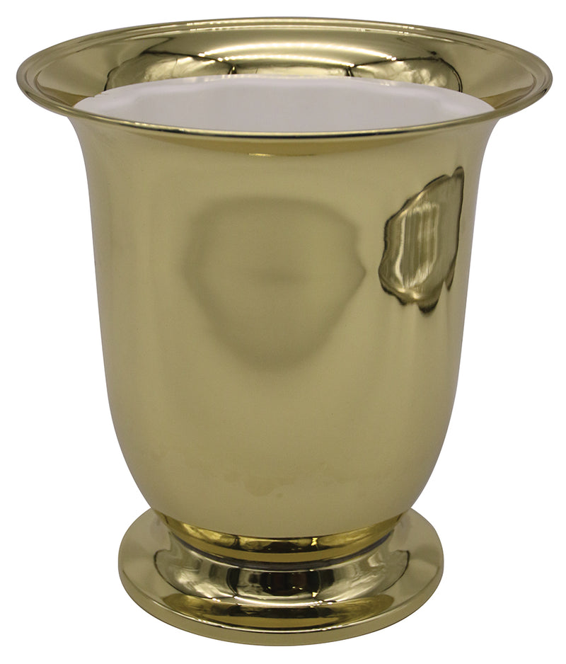 Polished Brass Altar Vase with Liner | K-455-B | Koley's Inc.