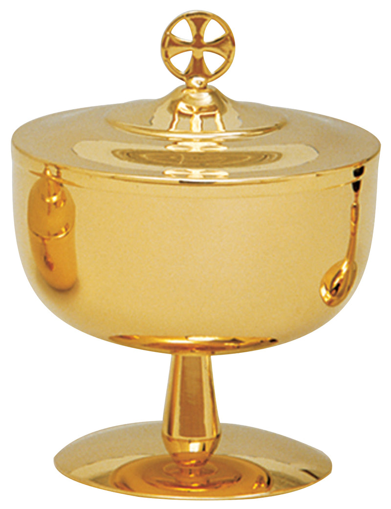 24k Gold Plated Ciborium 100 Host | Koley's Inc.