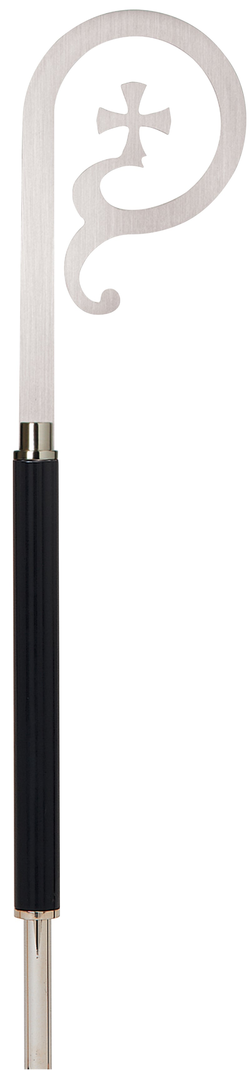 Bishop Crozier Stainless Steel Satin Crook 72" | Koley's Inc.
