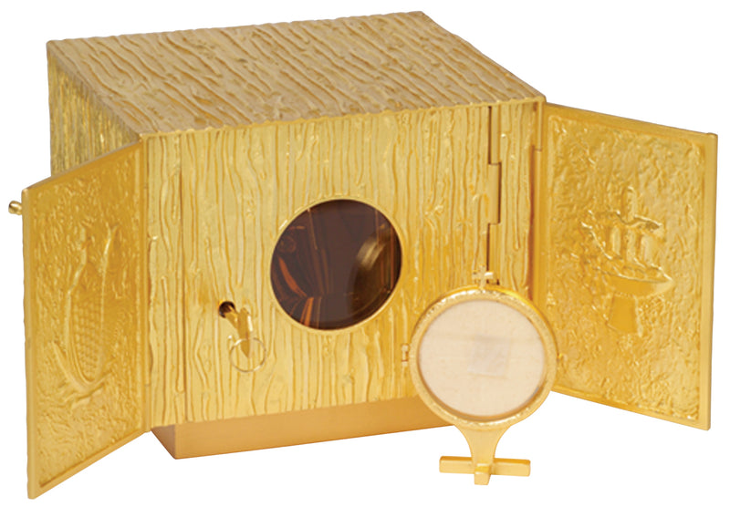 24K Gold-Plated Luna for Tabernacle | K-653-L | Koley's Inc.