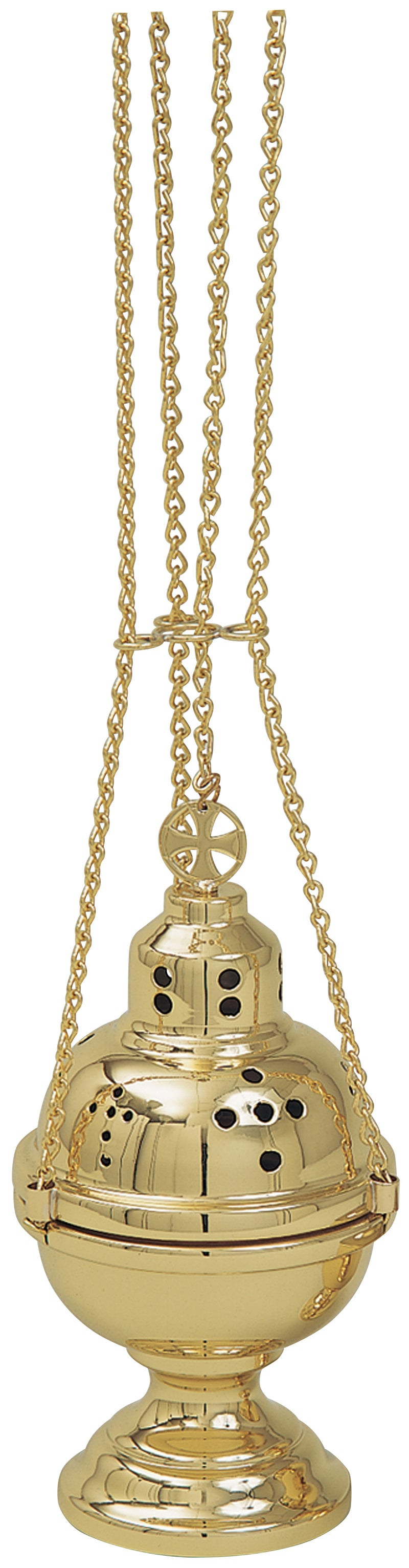 Brass 4-Chain Censer and Boat Set | Koley's Inc.