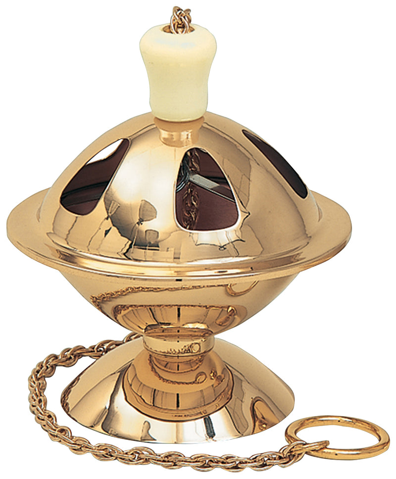 Polish Bronze Censer and Boat Set | Koley's Inc.