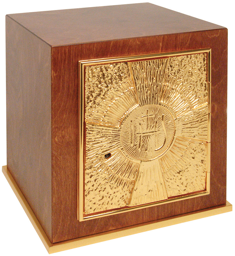 Wood Tabernacle with 24K Gold Plate Door, Base Frame and Interior | K-905 | Koley's Inc.