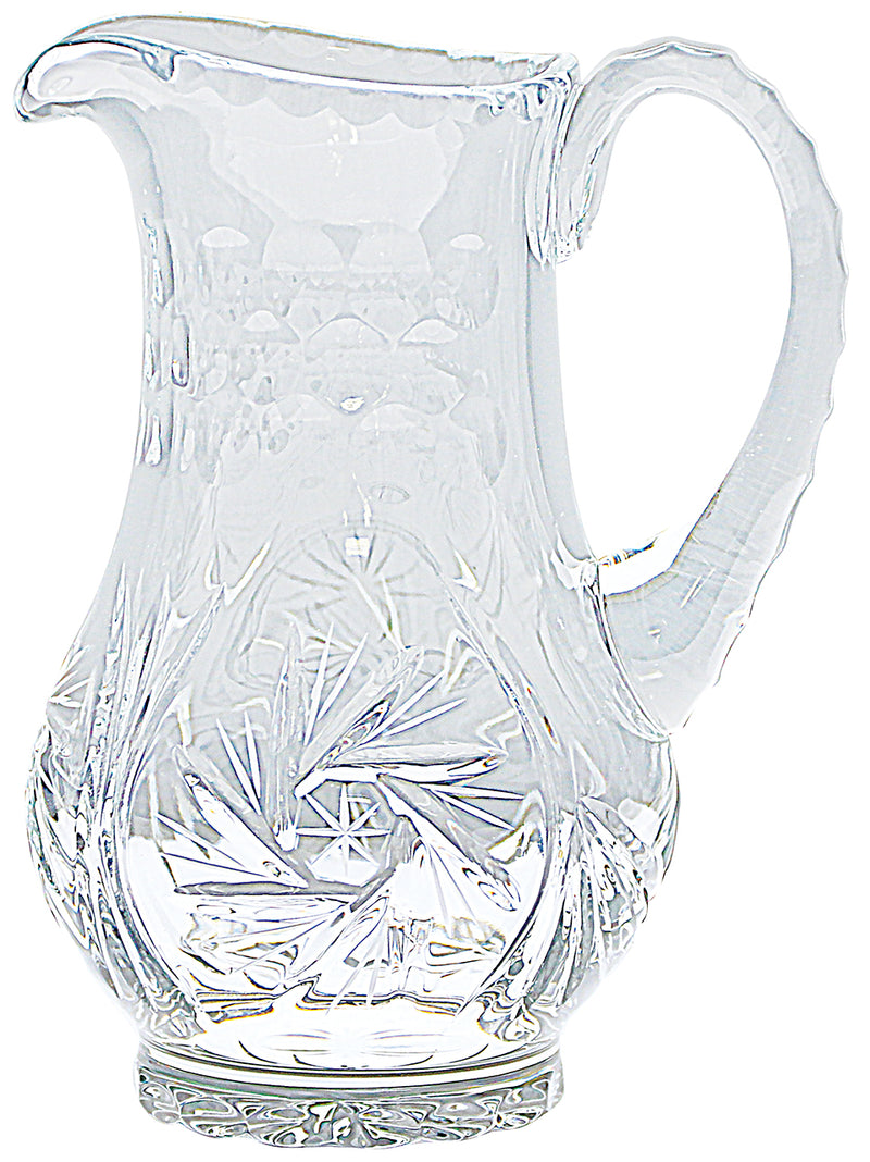 Cut Crystal Pitcher 6.25 inch 12 oz Liturgical Vessel | Koley's Inc.