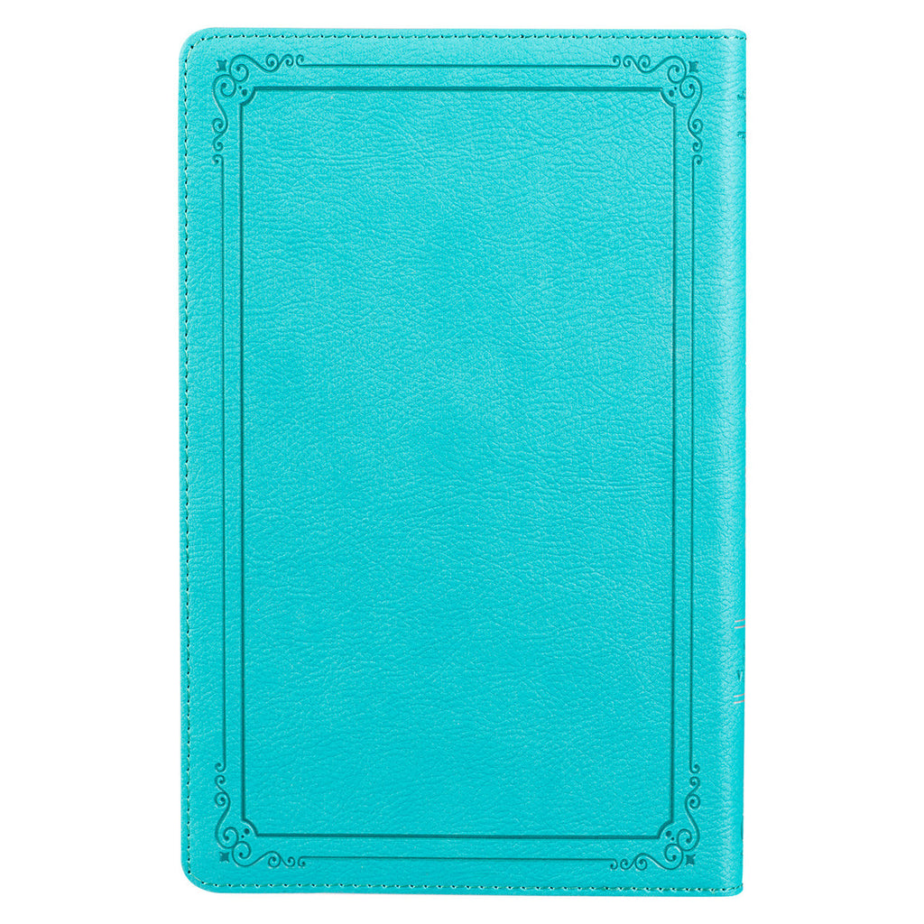 Teal Faux Leather King James Version Gift Edition Bible