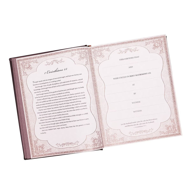 Dark Brown Faux Leather KJV Family Bible | Christian Art Gifts