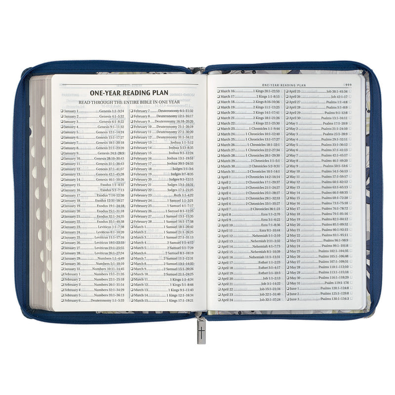 Large Print KJV Bible with Zipper & Thumb Index (Personalizable!)