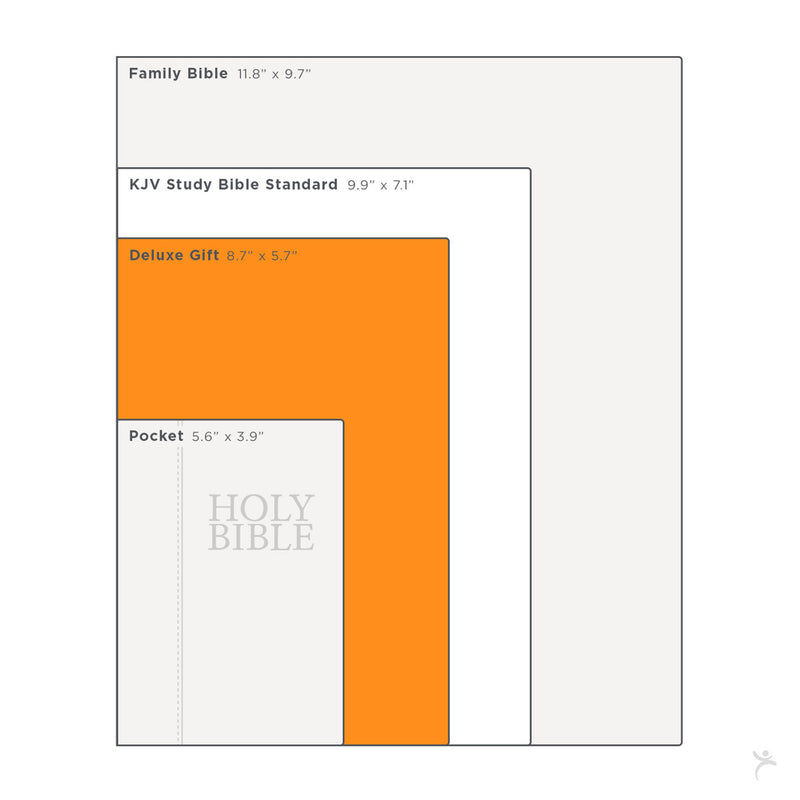 KJV Bible - Honey-brown Faux Leather Gift Bible (Personalizable!)