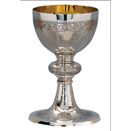 Molina 1840 Hand-Chased Chalice and Dish Paten, product photograph 1