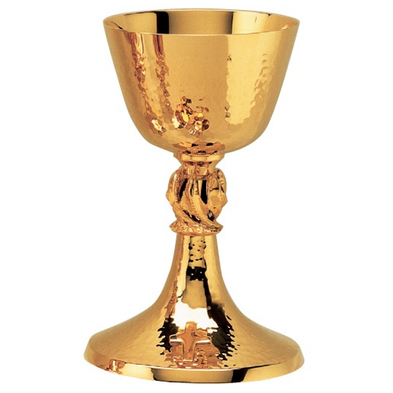 Molina 1878 Fish Chalice with Paten or Matching Ciborium, product photograph 1