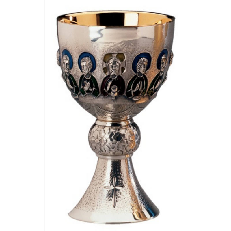 Molina 2684 Last Supper Chalice & 6-Inch Bowl Paten, product photograph 1