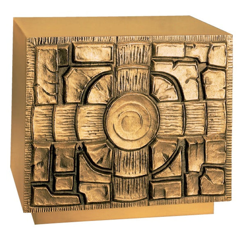 Molina 4075 Modern Cross Tabernacle, Three Finish Choices, product photograph 1