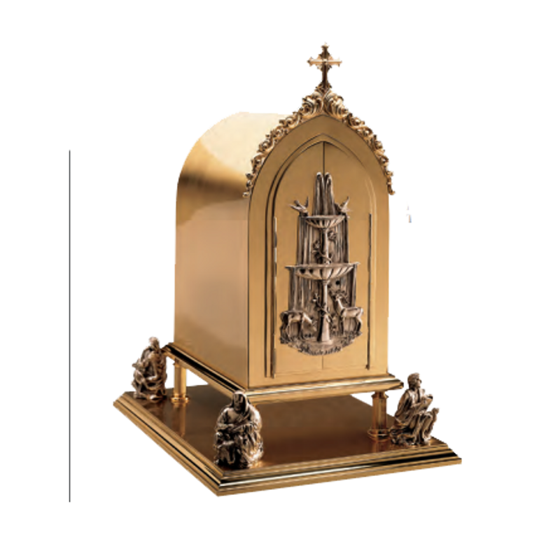 Molina 4117 Gothic Tabernacle with Inner Exposition Door, product photograph 1