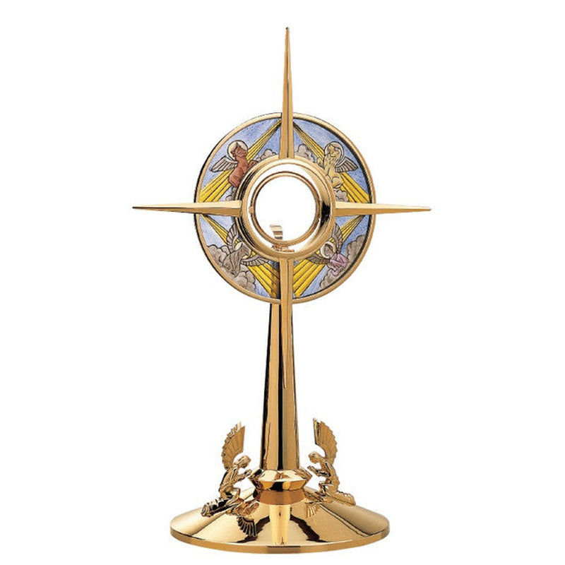 Molina 7200 Four Evangelists Glass-Effect Monstrance, product photograph 1