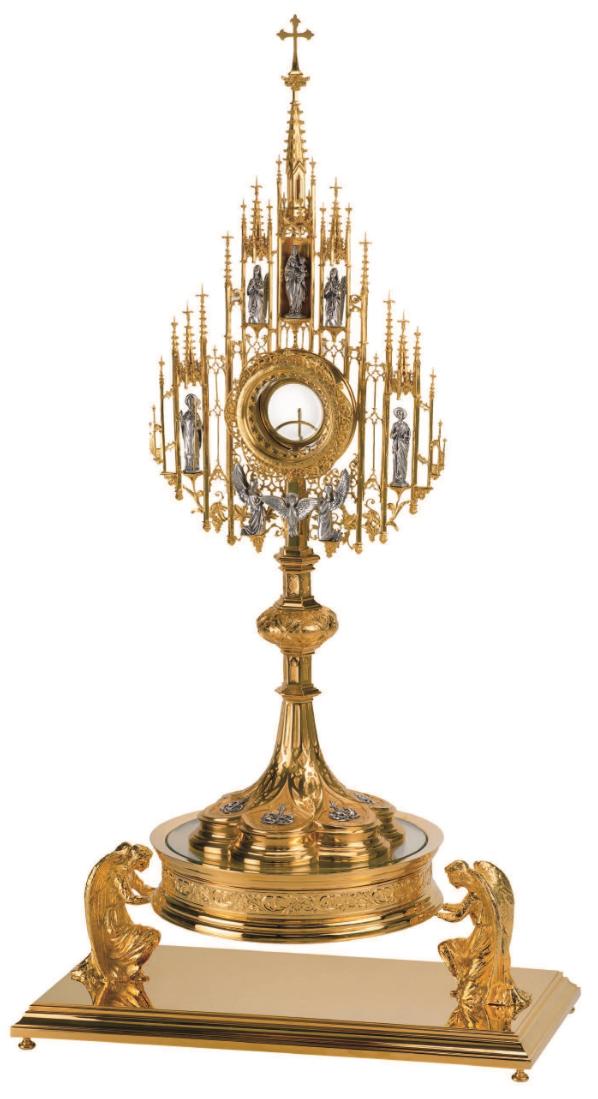 Molina 7205 French Gothic Monstrance, 35 Inches, product photograph 1