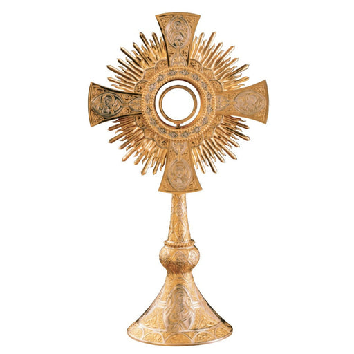 Molina 7274 Tassilo Two-Tone Brass Monstrance, product photograph 1