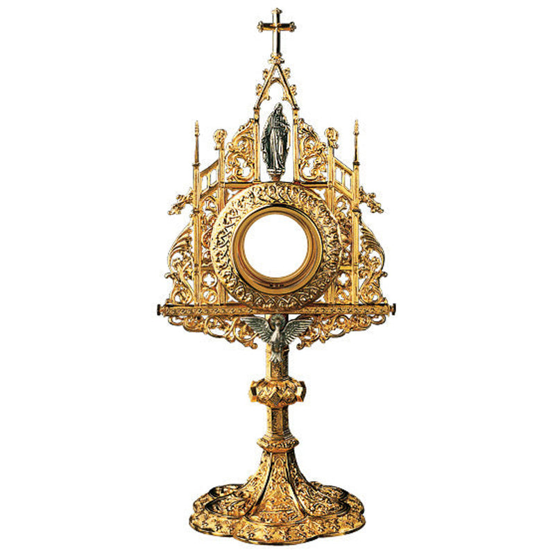 Molina 7283 Gothic Sacred Heart Monstrance, product photograph 1