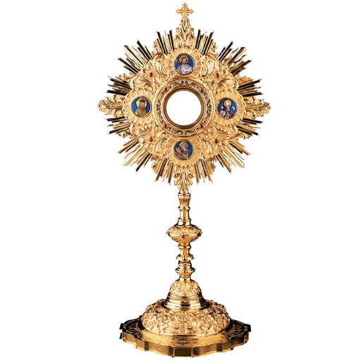 Molina 7296 Four Evangelists Baroque Monstrance, product photograph 1