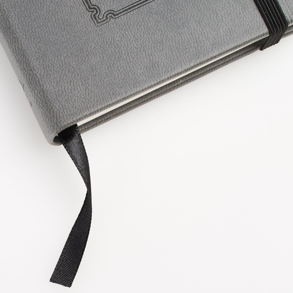 Be Strong Hardcover LuxLeather Notebook with Elastic Closure - Joshua 1:9