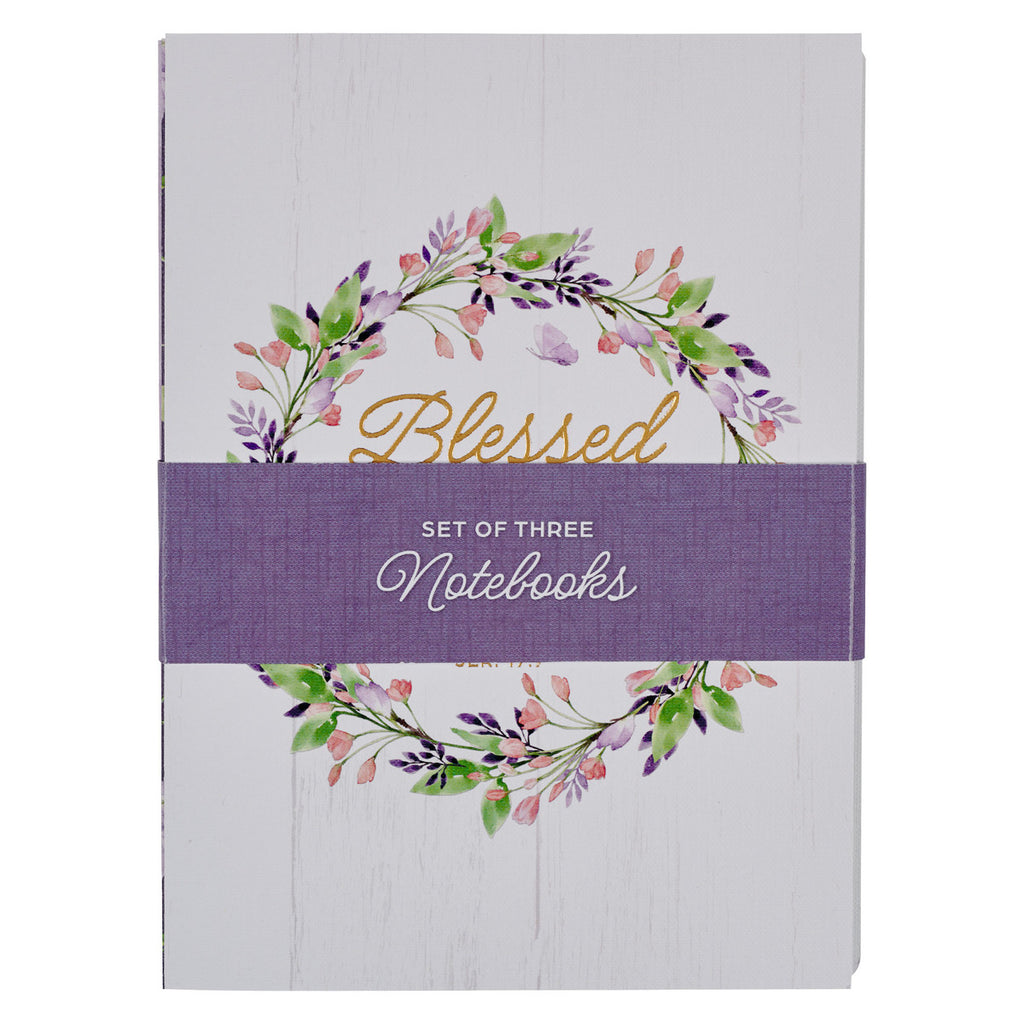 Blessed is the One Large Notebook Set - Jeremiah 17:7