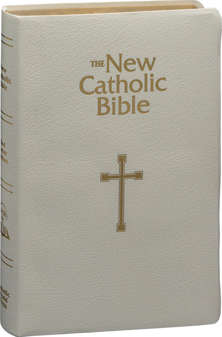 New Catholic Bible Gift & Award Bible – NCB Red Letter Edition | Catholic Book Publishing