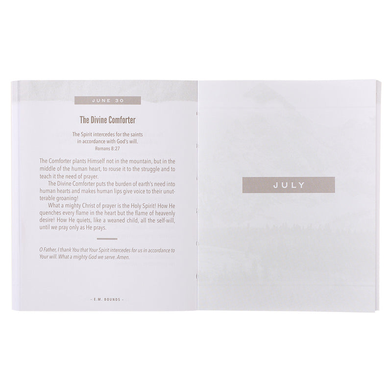 The Power of Prayer Brown Softcover One-minute Devotions