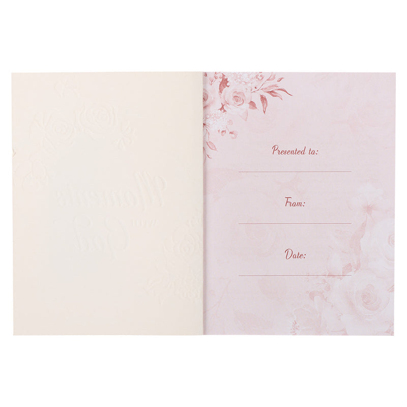Moments with God One-Minute Devotional – Helen Steiner Rice | Pink Softcover