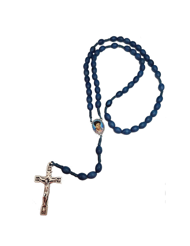 Carlo - Bl. Carlo Acutis Rosary, Blue