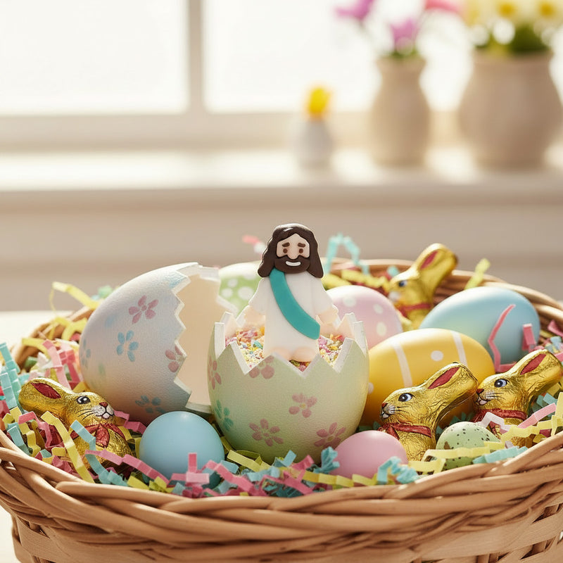Tiny Jesus Figurine - Everybody Needs A Little Jesus!